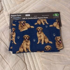 NWT | Unisex Golden Retriever Pajama Pants
